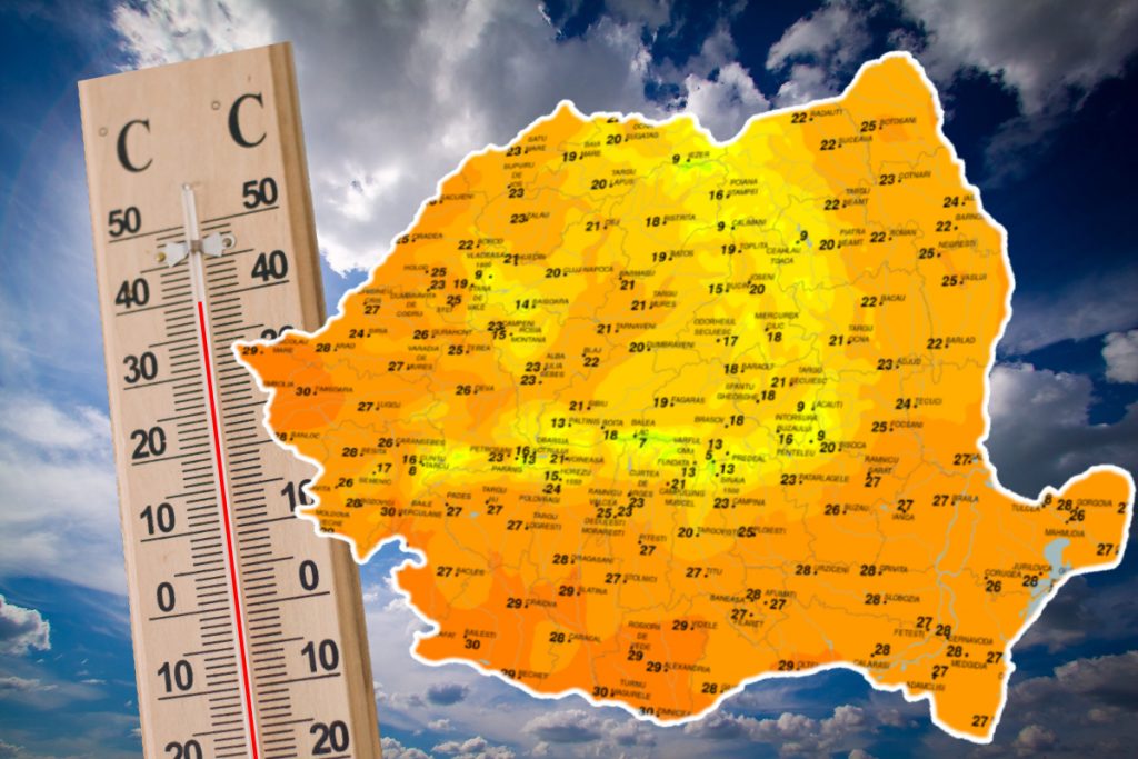 Prognoza meteo zilnică, 26 august 2022. Temperaturi caniculare în mai multe zone ale țării, cum va fi vremea în București