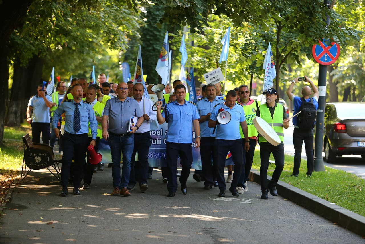Un nou protest anuntat de sindicalistii din Politie si Penitenciare