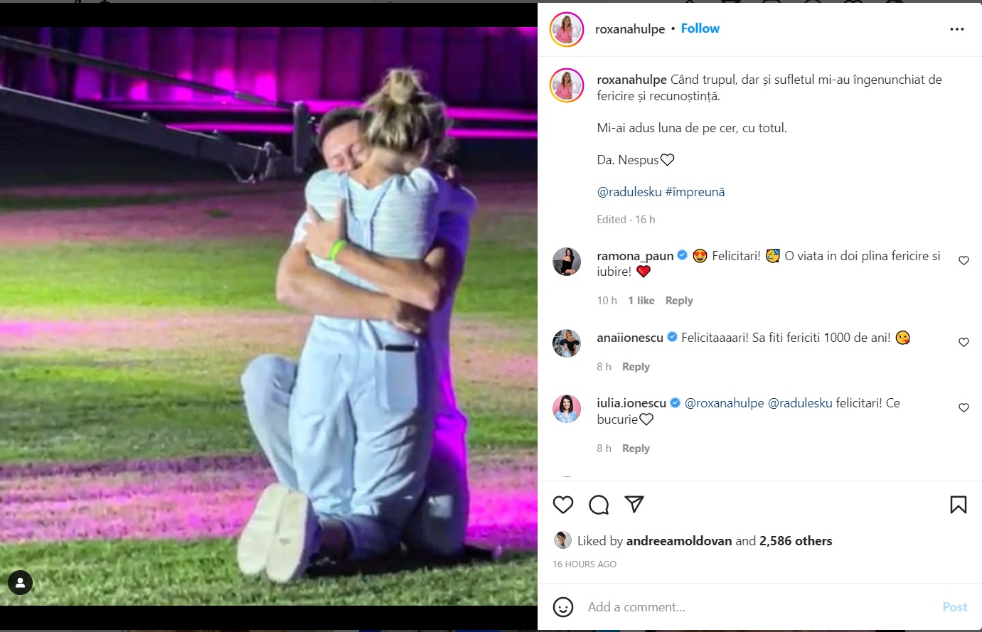 Vedetă ProTv, cerută de nevastă la Untold. Mesajul pe care l-a postat la scurt timp 