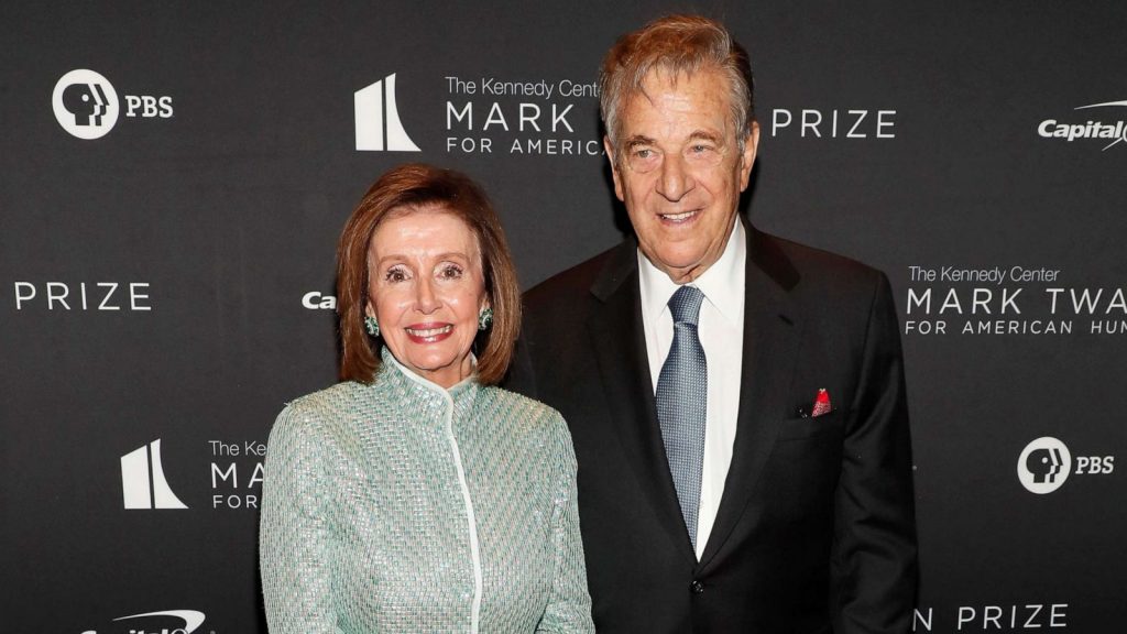 Soțul lui Nancy Pelosi prins beat la volan. El a ajuns în spatele gratiilor