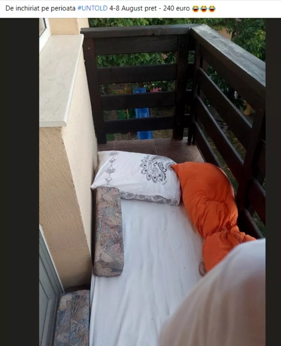 Un tânăr din Cluj își închiriază o parte din apartament pentru Untold. Care este locul inedit la care s-a gândit. Prețul este uriaș