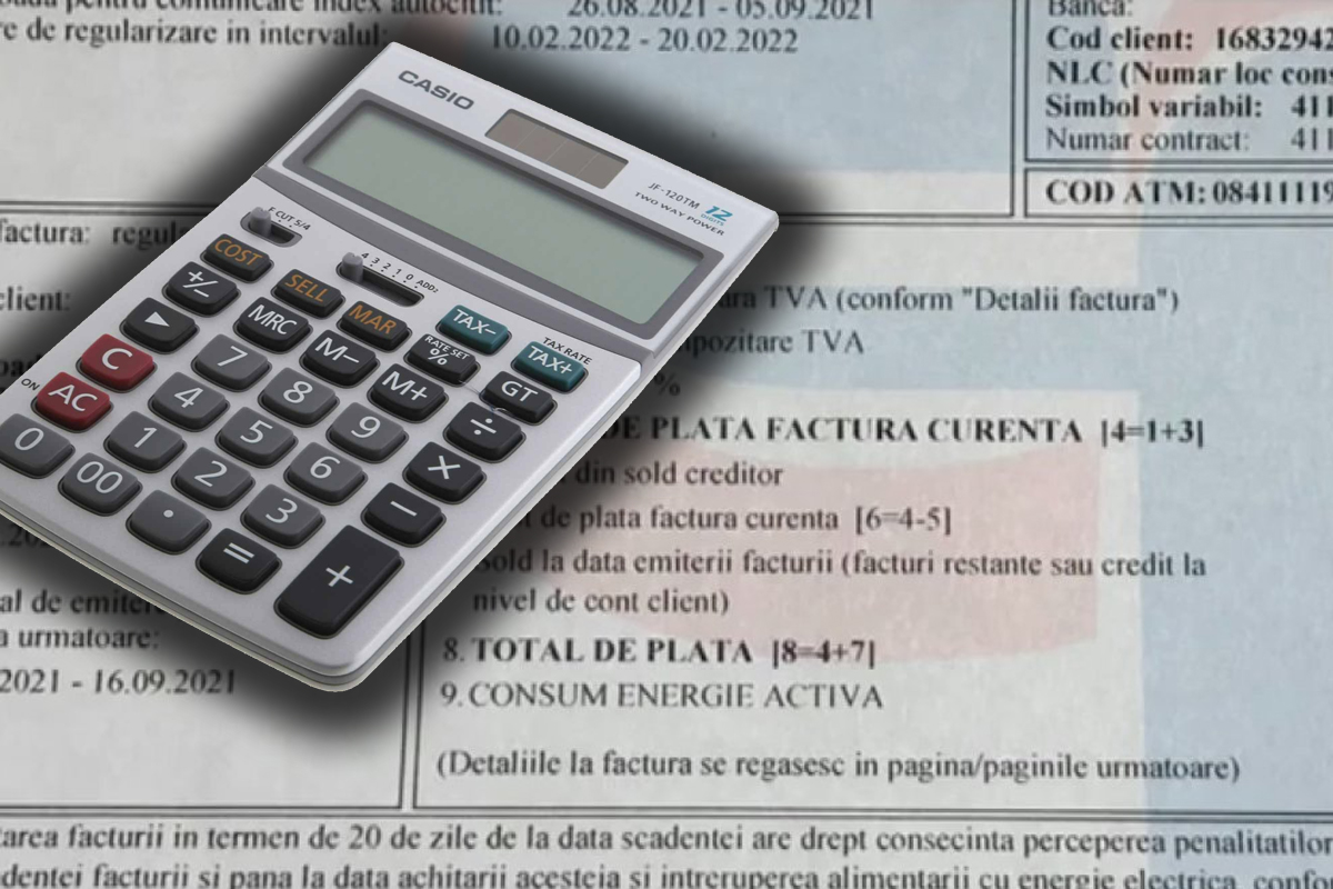 Anunt de ultima ora pentru romani. Se schimba formula de calcul la facturile de energie electrica. Detaliul de care depinde suma platita la final de luna