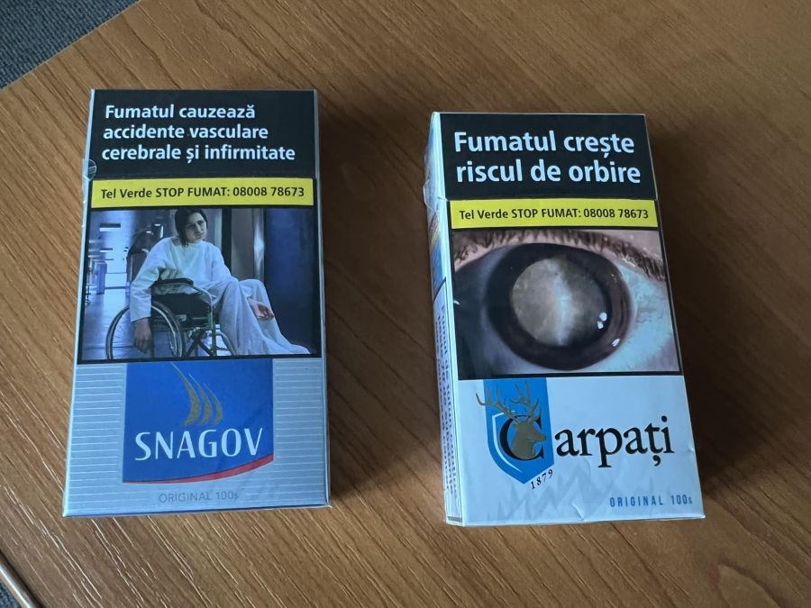 Au reaparut pe piata tigarile Carpati si Snagov. Nu mai sunt facute in Romania. Cat costa un pachet