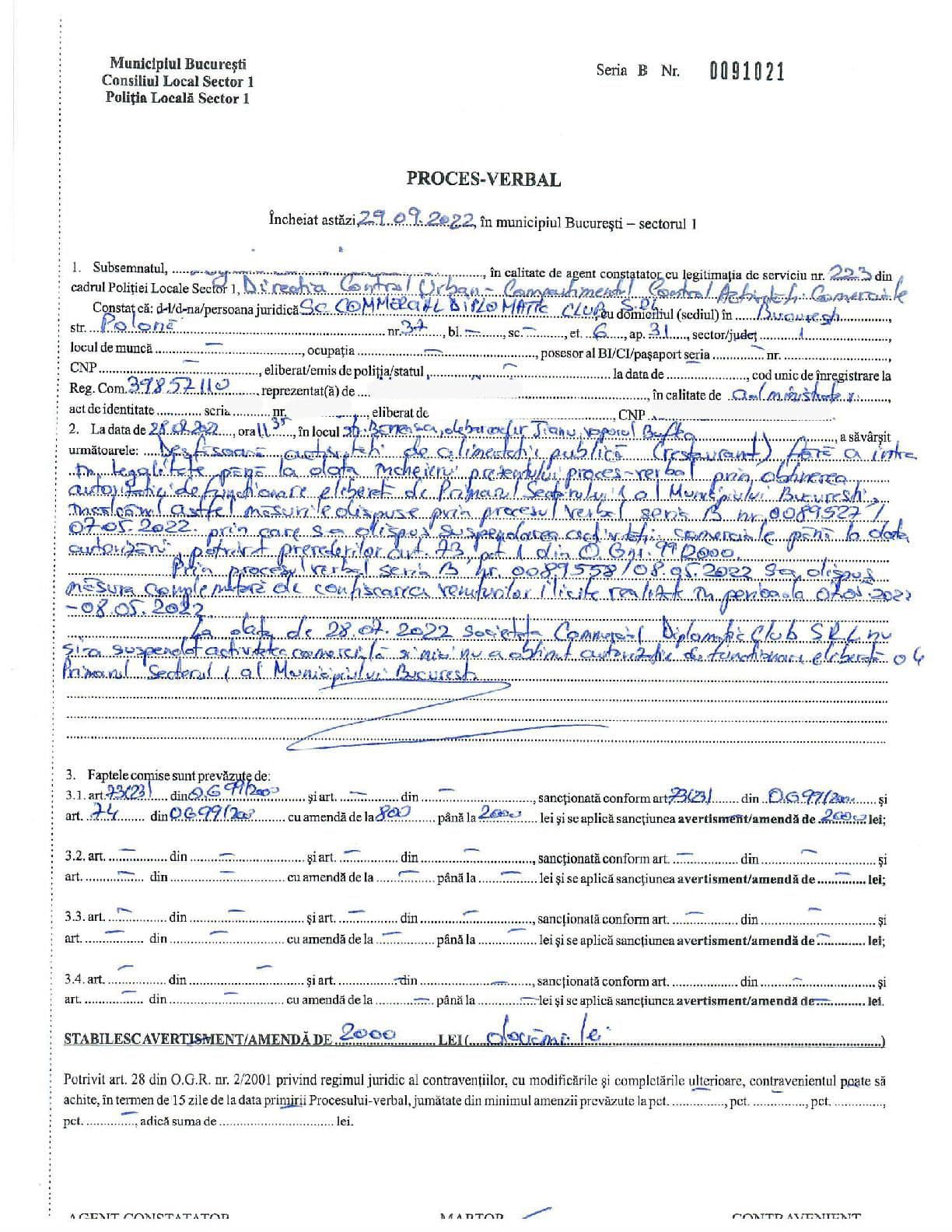 Clotilde Armand, in razboi cu un celebru local din Bucuresti