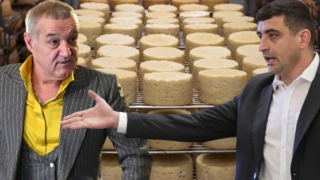 Ce s-a ales de brânza pe care i-a trimis-o Gigi Becali lui George Simion. „Acum suntem în TIR”