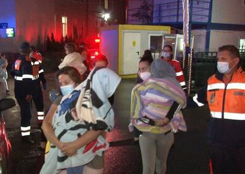 Incendiu la spitalul de copii din Timisoara