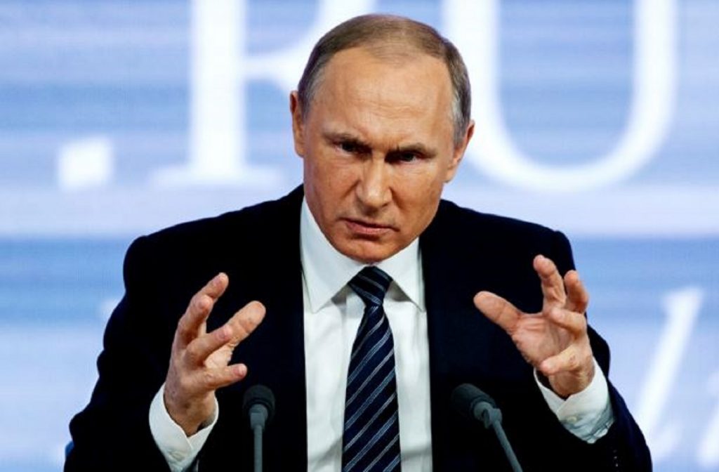 Președintele Vladimir Putin se ascunde de proprii săi oameni. „Înfrângerea totală” din Harkov l-a doborât