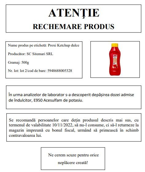 Proxi Ketchup dulce
