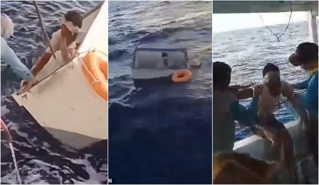 Un bărbat a supraviețuit miraculos unui naufragiu, după ce barca lui s-a scufundat în Oceanul Atlantic. Soluția inedită care i-a salvat viața
