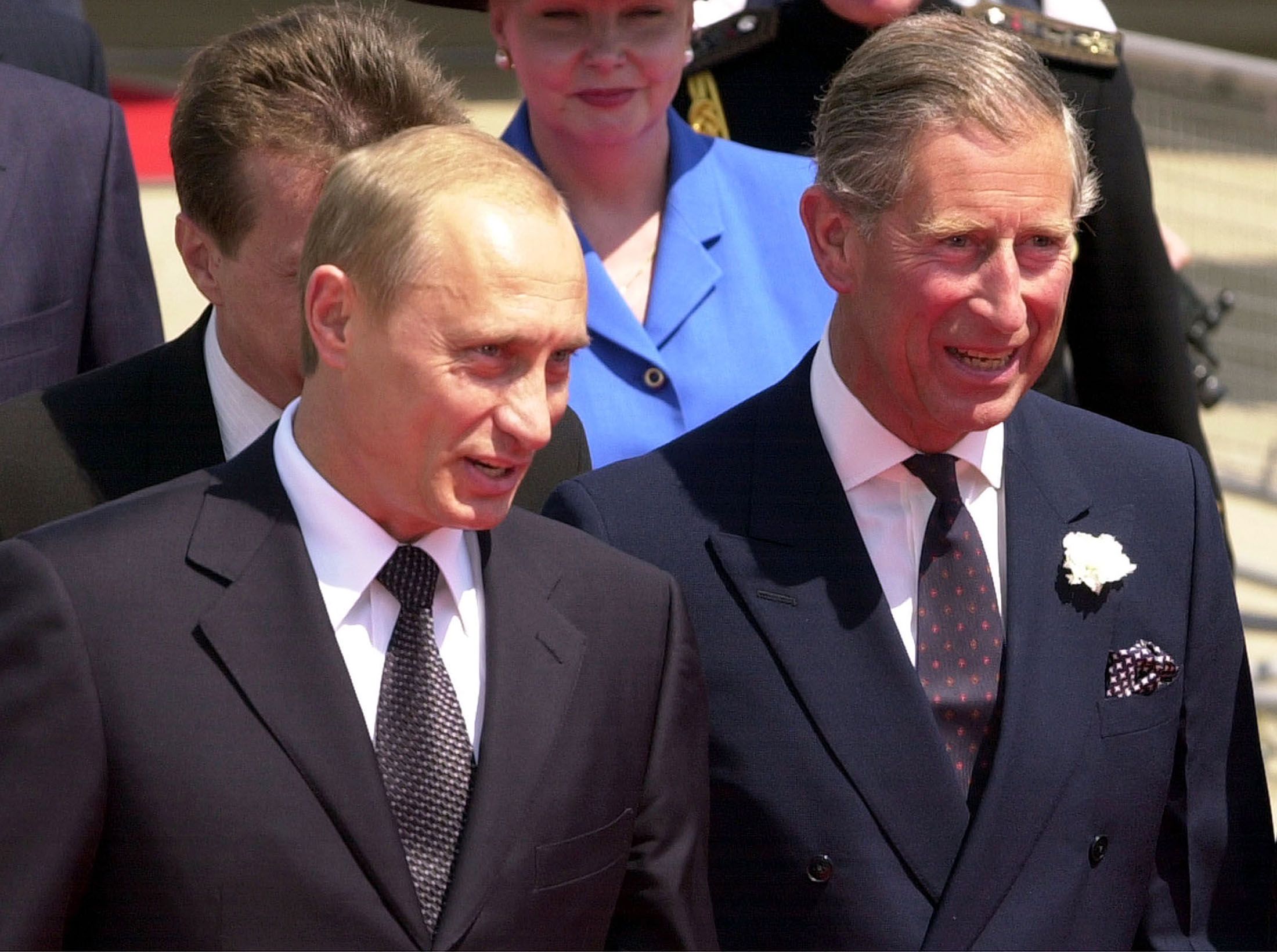 Vladimir Putin si Charles al III-lea