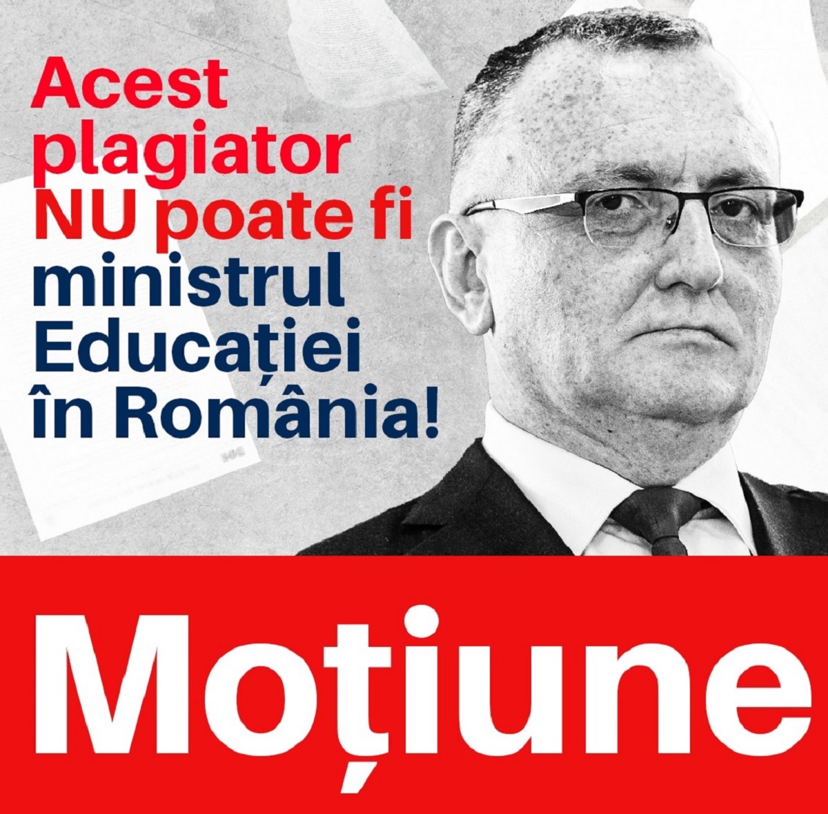 USR și Forța Dreptei, moţiune simplă împotriva lui Sorin Cîmpeanu. Ce spune ministrul Educației despre acuzația de plagiat