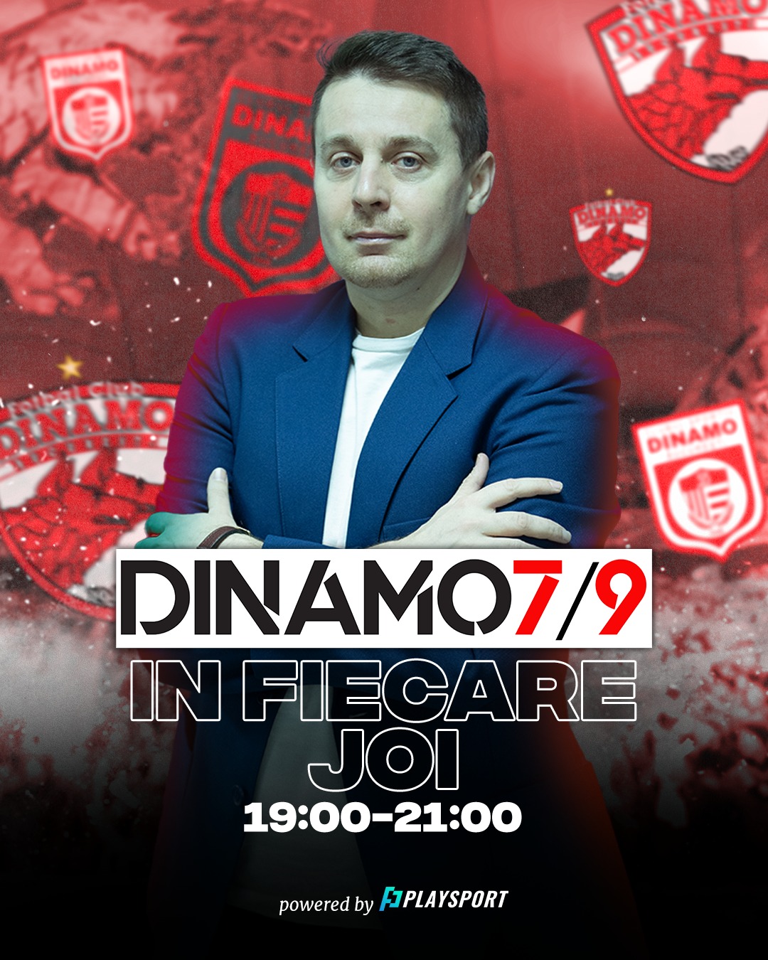 „Dinamo 7/9”, noua serie de emisiuni Playsport.ro dedicată dinamoviștilor.