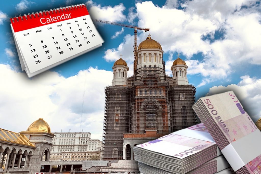 Când va fi gata Catedrala Mântuirii Neamului. Câți bani au fost investiți până acum și în ce stadiu sunt lucrările