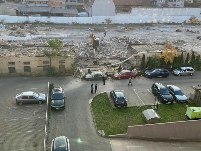 Clipe de groaza pe Calea Dorobantilor 