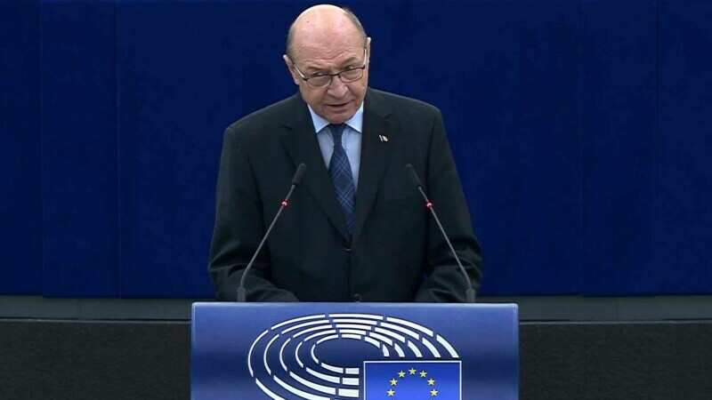 Discursul lui Traian Basescu, intrerupt la Parlamentul European. De ce i s-a taiat imediat microfonul