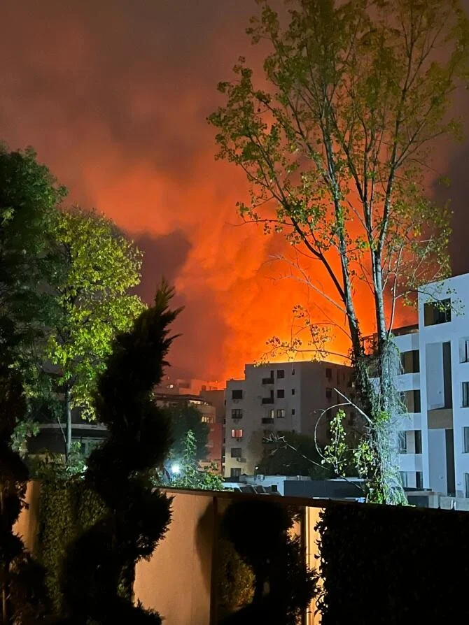 Incendiu puternic în sectorul 1 al Capitalei / foto: DCNews
