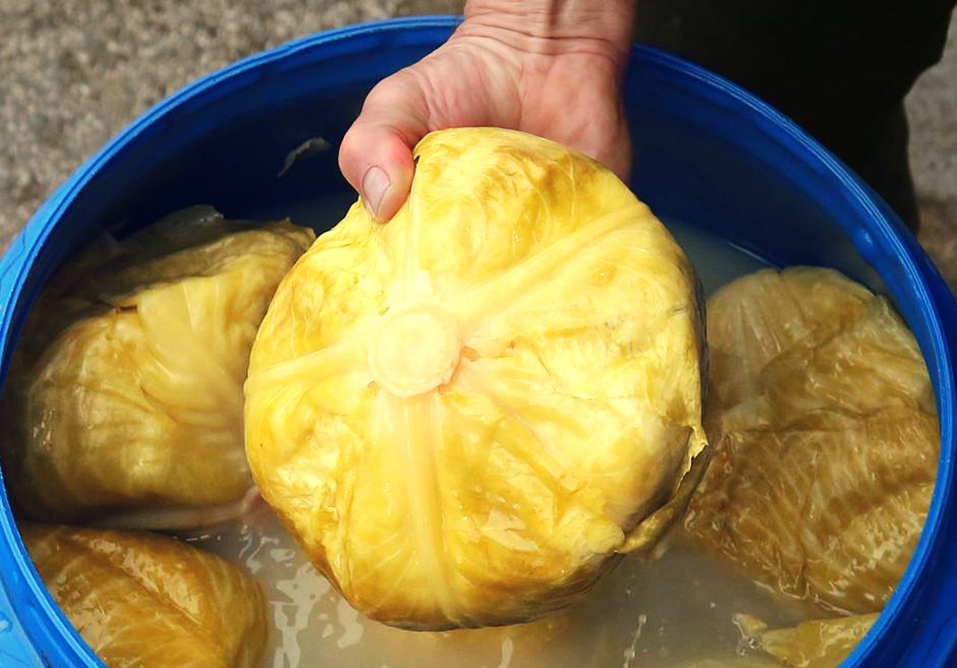 Trucuri varză murată