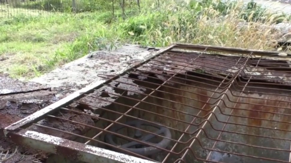 Canal din Băile Herculane / foto: Antena 3