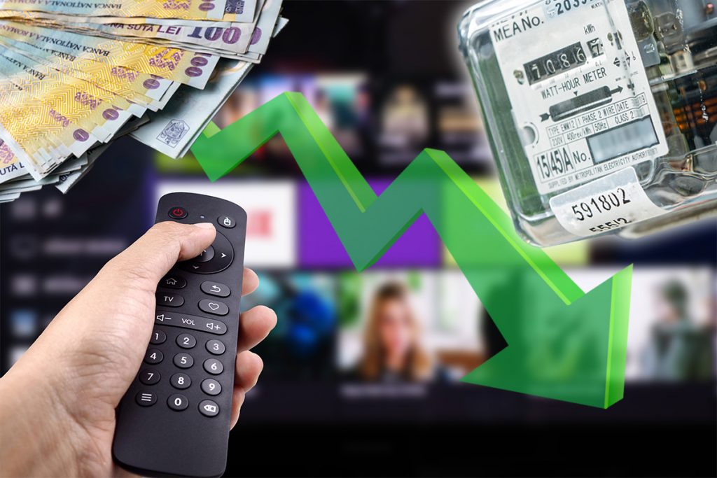 Trucul banal care te ajută să reduci enorm consumul  televizorului. Setarea pe care trebuie să o faci pentru a economisi bani la factura de curent
