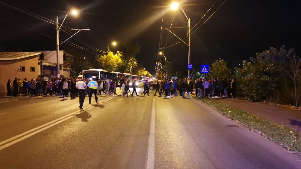 Un protest spontan a blocat șoseaua Antiaeriană din Capitală. Cetățenii, revoltați după ce un pieton a fost accidentat mortal
