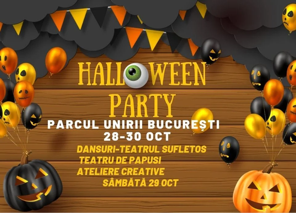 Petreceri de Halloween 2022 in Bucuresti