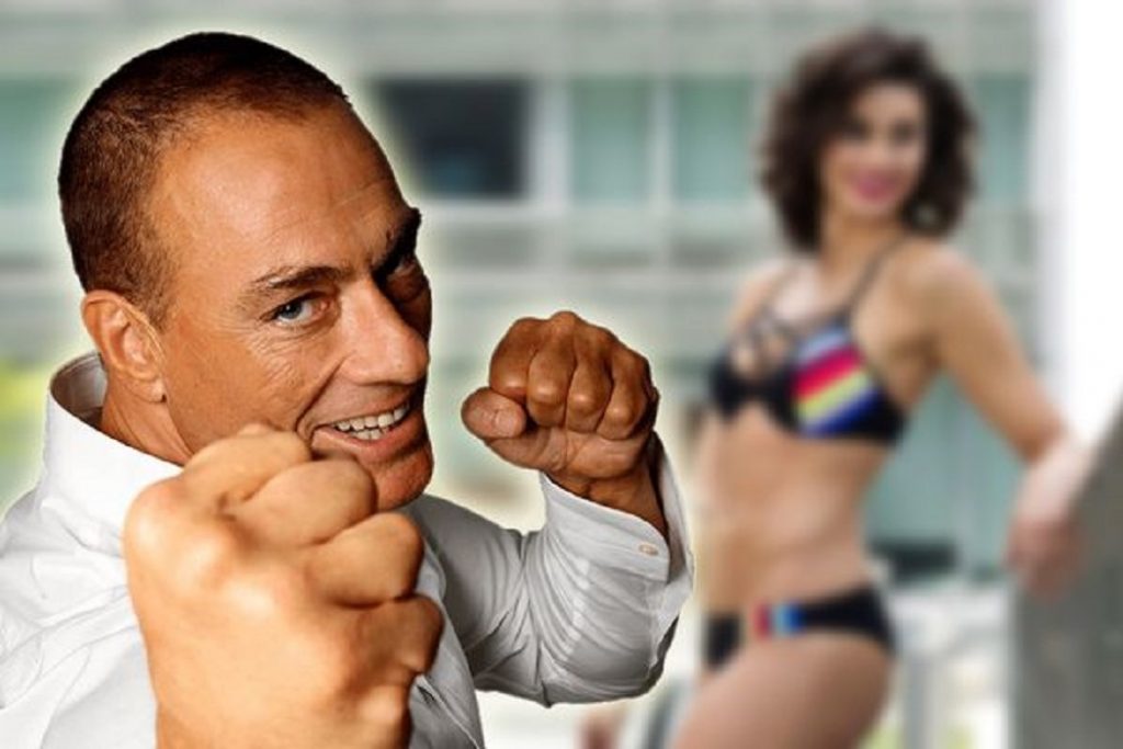 Imagini de senzație cu fiica lui Van Damme. Tânăra arată spectaculos. Îi calcă pe urme tatălui său