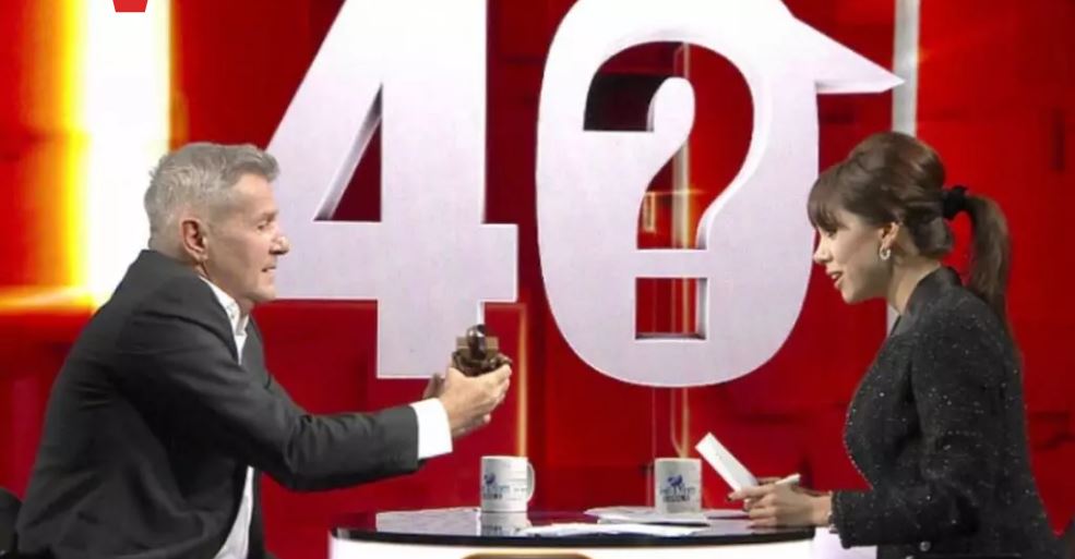 Cadoul special primit de Denise Rifai de la Dan Bittman