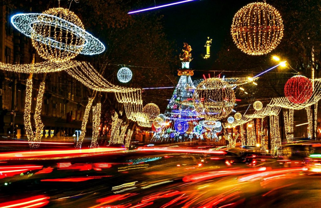 Când se aprind luminițele de Crăciun în București. Bugetul a fost de 1,3 milioane lei