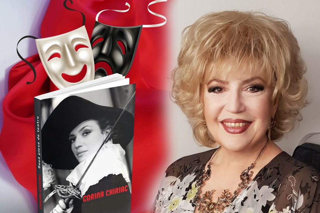 Corina Chiriac este și autoarea piesei de teatru „De profesie amant”: „M-am jucat cu textul, cu rolurile, apoi am încuiat-o într-un sertar”. Unde își invită admiratorii. EXCLUSIV