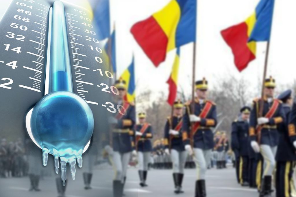 Cum va fi vremea de 1 decembrie 2022. Cât de frig va fi la parada de Ziua Națională