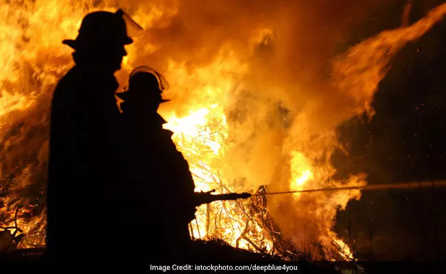 Incendiu devastator in China