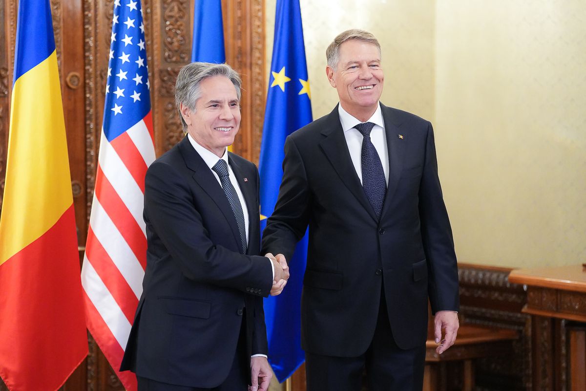 Secretarul de stat american Antony Blinken, declaratii dupa sosirea la Palatul Cotroceni