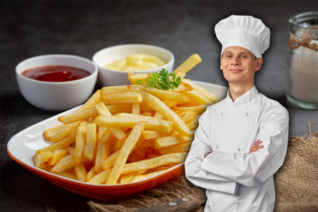 Secretul celor mai gustoși cartofi prăjiți. Trucul pe care îl aplică bucătarii din marile restaurante înainte de a-i pune în tigaie