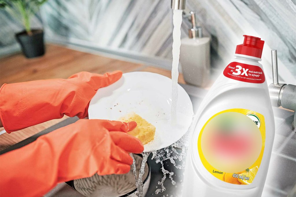 Truc genial pentru a consuma mai puțin detergent de vase. Toate gospodinele trebuie să îl știe