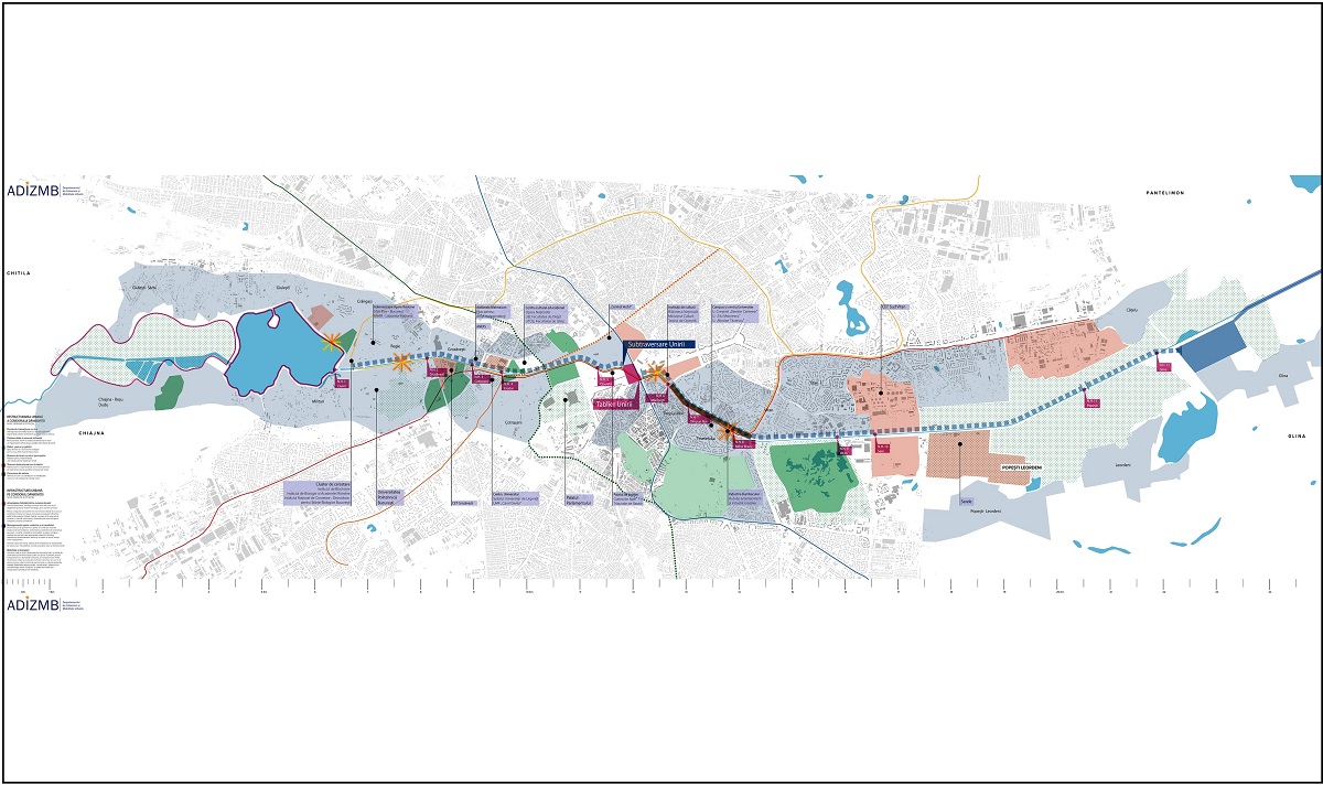 Se schimba infatisarea Bucurestiului. Planul lui Nicusor Dan de amenajare a zonei raului Dambovita  