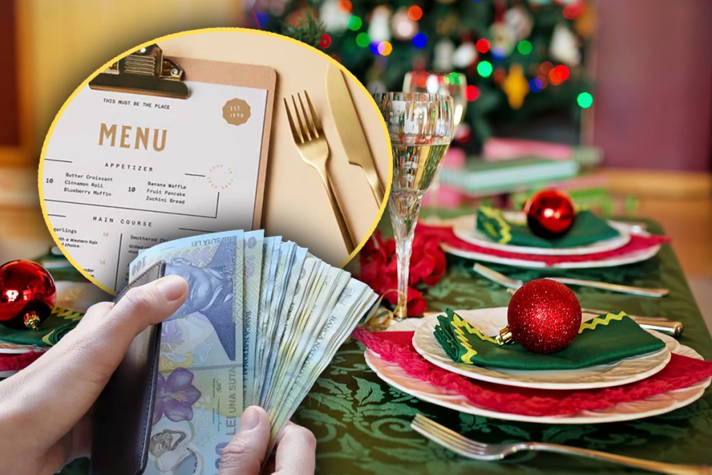 Care este cel mai scump meniu pentru masa de Crăciun din Europa. Ce poziție ocupă România cu sarmalele și cozonacul tradițional