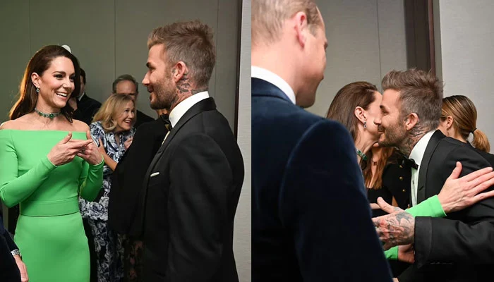 Kate Middleton si David Beckham