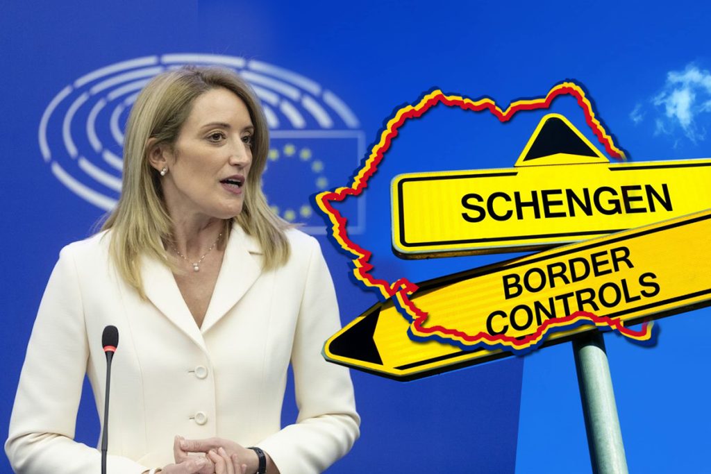 Roberta Metsola, susținere pentru aderarea României la Schengen. Klaus Iohannis nu vrea decuplarea de Bulgaria