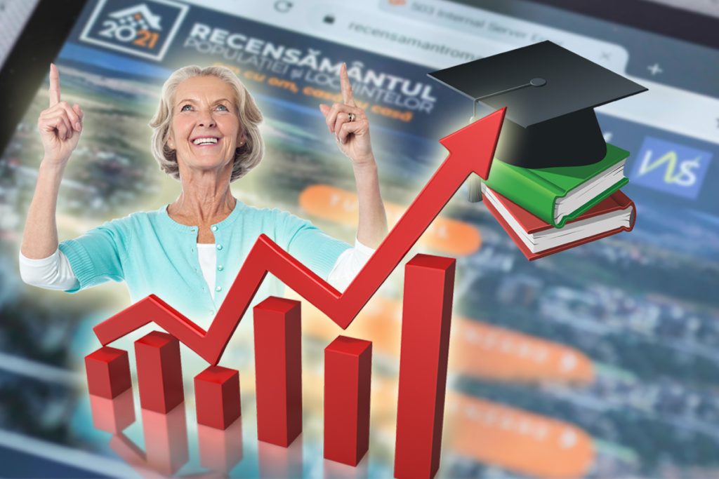 România îmbătrânește, însă crește nivelul de educație. Datele oficiale după Recensământ 2022