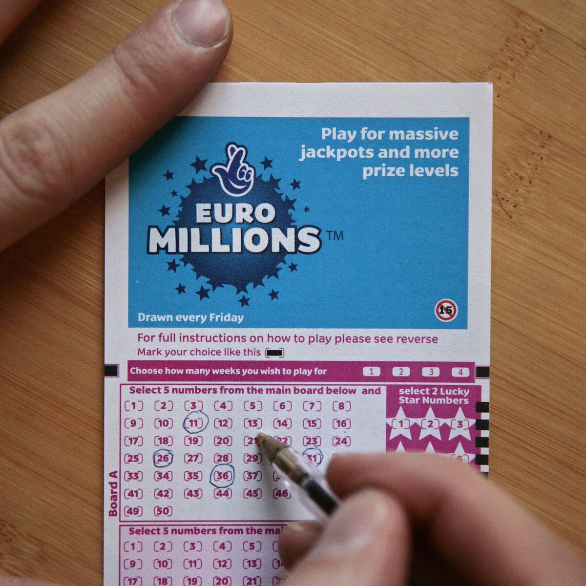 Bilet EuroMillions