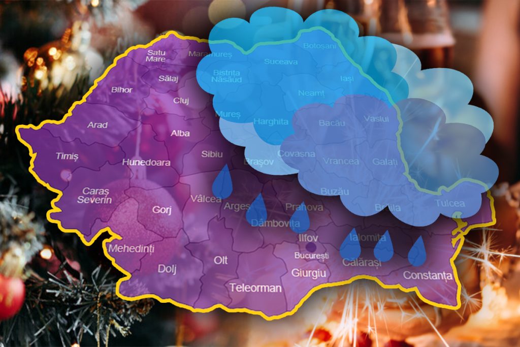 Vremea se schimbă radical de Sărbători. Prognoza meteo pentru Crăciun și Revelion, actualizată de ANM