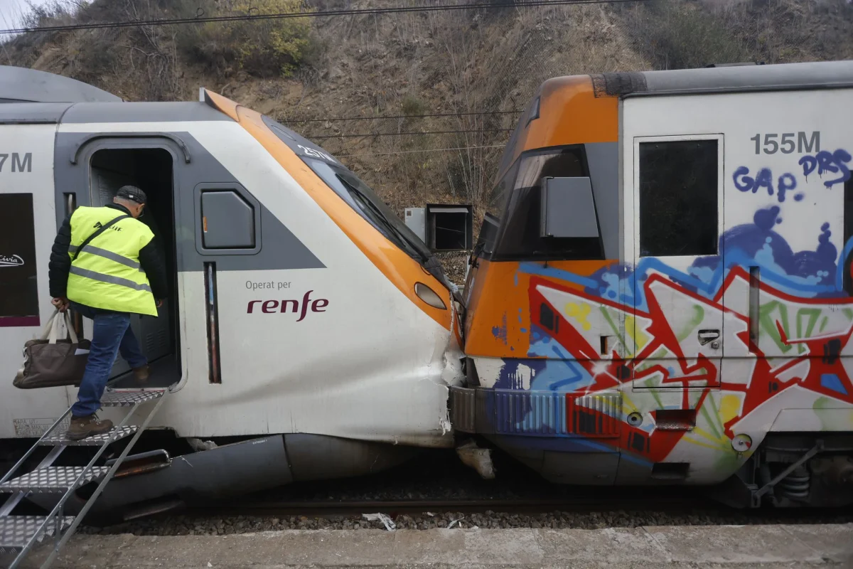 Accident feroviar in Spania