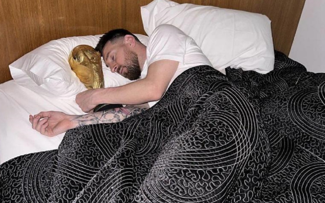 Cea mai apreciată poză cu Lionel Messi de după finală. A strâns aproape un milion de like-uri