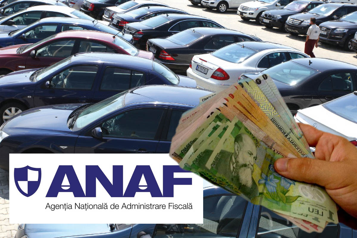 ANAF le vinde la prețuri derizorii Volkswagen, Renault, Fiat, de la câteva sute de lei