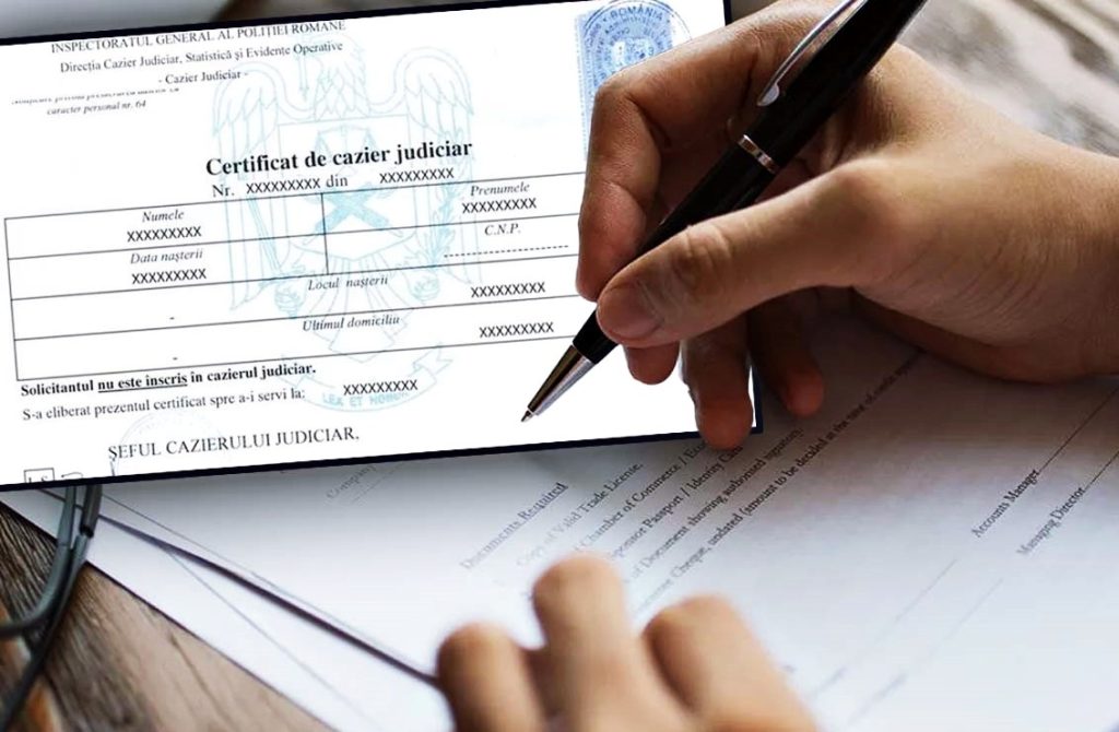 Cazier judiciar 2023. Ce acte sunt necesare pentru obținerea lui