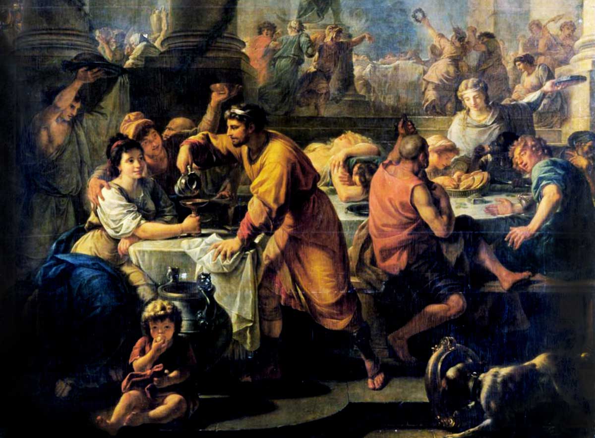 Ce mancau dacii si romanii