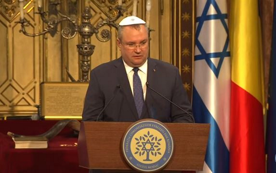 Cum a aparut premierul Nicolae Ciuca de Ziua comemorarii victimelor Holocaustului