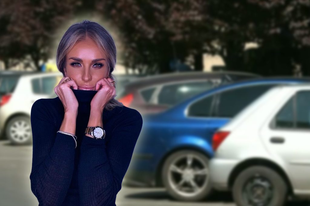 Diana Munteanu, dată de gol? Cum a fost surprinsă fosta lui Claudiu Niculescu într-o parcare din Capitală (Foto Exclusiv)