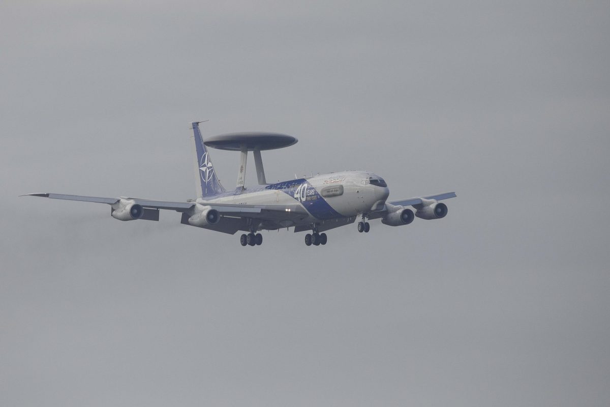 Avioane spion ale NATO au fost relocate pe Otopeni. În trecut au fost utilizate în lupta împotriva ISIS