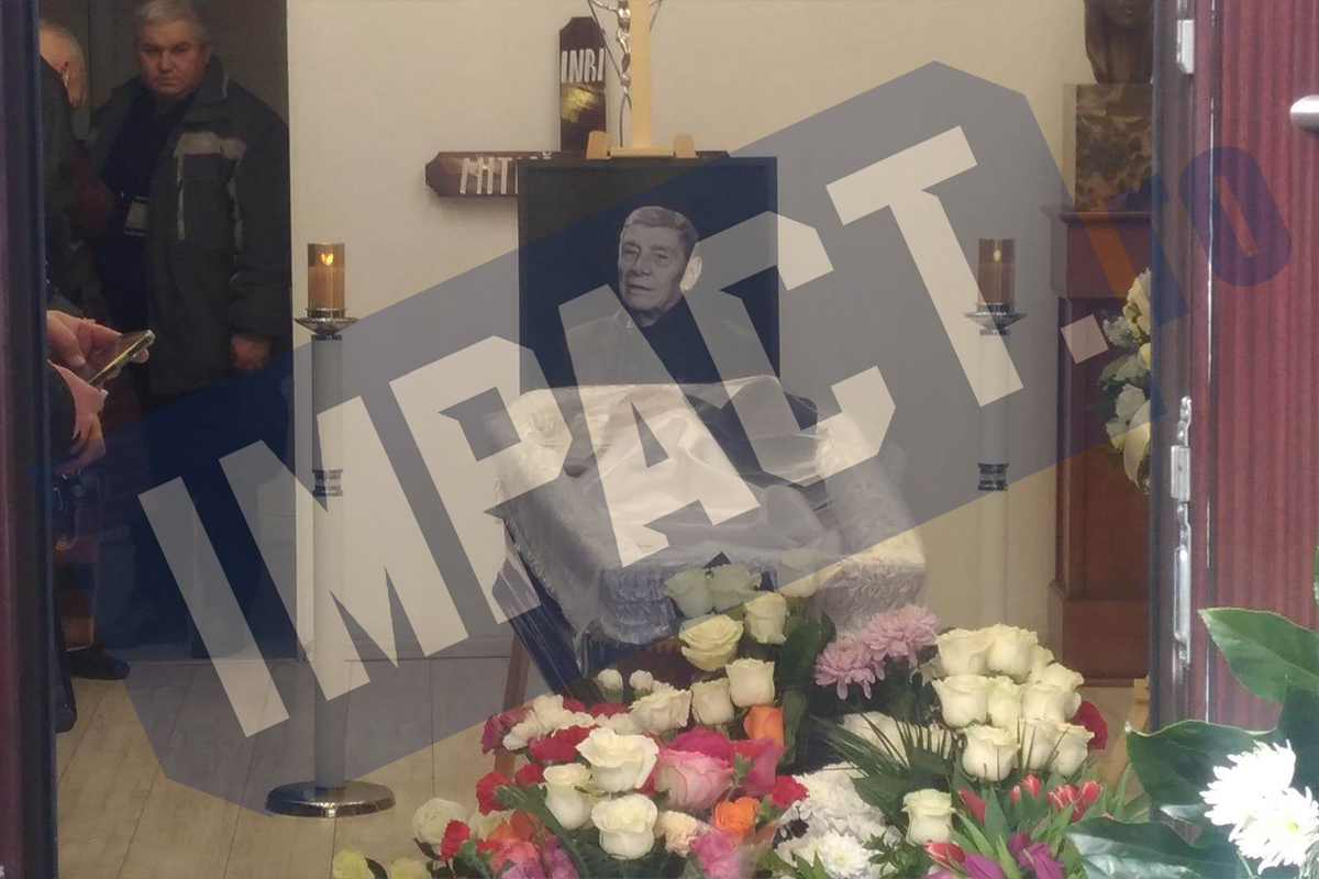 Sicriul lui Mitica Popescu, la Teatrul Mic din Bucuresti